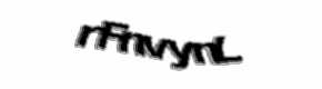 Security check image, please type the characters shown